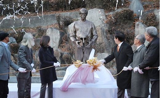 베를린 ‘손기정 동상’ 제막식